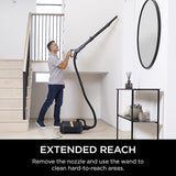 Shark CZ2001 Canister Vacuum Vertex Bagless Corded with Self-Cleaning Brushroll & DuoClean PowerFins, Black/Copper, Placeholder