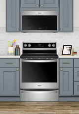 Whirlpool WMH78019HZ 1100W Built-In Convection Microwave Hood Combo – 1.9 cu ft – Stainless Steel