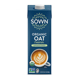 SOWN Organic Oat Creamer Unsweetened – Barista Oat Milk Non Dairy Coffee Creamer – Plant Based, Dairy-Free, Vegan, 0g Added Sugar, Gluten-Free, Non-GMO, Shelf Stable – 32oz (Pack of 6)