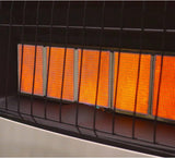 30,000 BTU Natural Gas / Propane Wall Heater for Indoor Use – Dual Fuel, Vent-Free