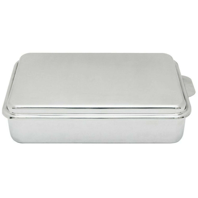 Lindy&s 8W44 Stainless Steel 9 x 13 Inches Covered Cake Pan