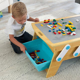 Kidkraft – Building Bricks Play N Store Table 2024 Best Sellers