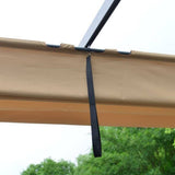 Aleko Fabric Replacement Pergola Canopy – 9 x 9 Feet – Sand