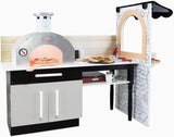 Toys AND Games Little Tikes Real Wood Pizza Restaurant Wooden Play Kitchen Cook and Serve with Realistic Lights Sounds and Dual-Sided Play, 20+ Accessories Set, Gift for Kids, Large Toy for Girls & Boys Ages 3+
