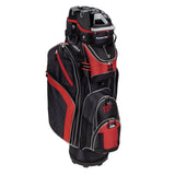 Founders Club Premium 14 Way Cart Bag – Red